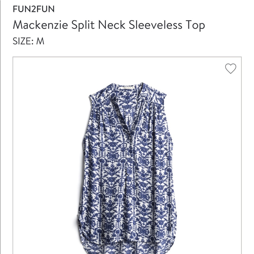 3/$20, Fun 2 Fun blouse